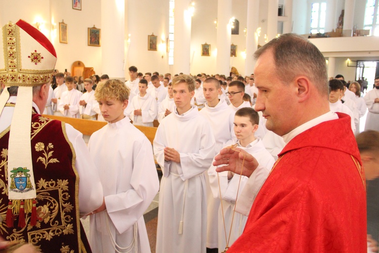 Błogosławieństwo nowych ceremoniarzy 2024