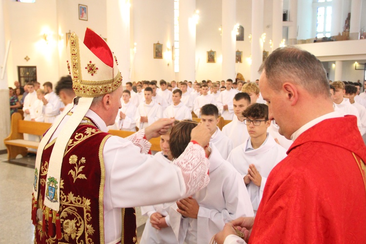 Błogosławieństwo nowych ceremoniarzy 2024