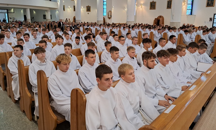 Błogosławieństwo nowych ceremoniarzy 2024