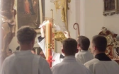 Nabożeństwo ze świecami na Górze Świętej Anny