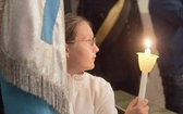 Nabożeństwo ze świecami na Górze Świętej Anny