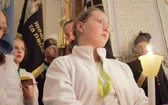 Nabożeństwo ze świecami na Górze Świętej Anny