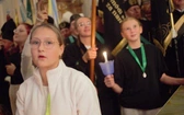 Nabożeństwo ze świecami na Górze Świętej Anny