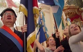 Nabożeństwo ze świecami na Górze Świętej Anny
