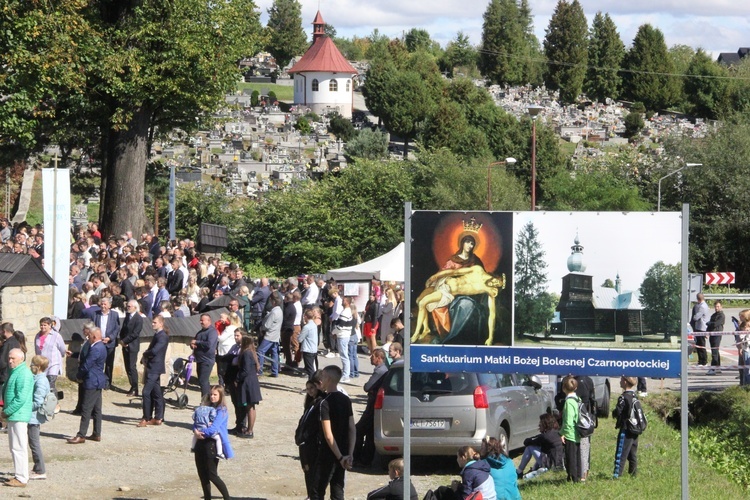 Czarny Potok. Jubileusz koronacji Matki Bożej Czarnopotockiej