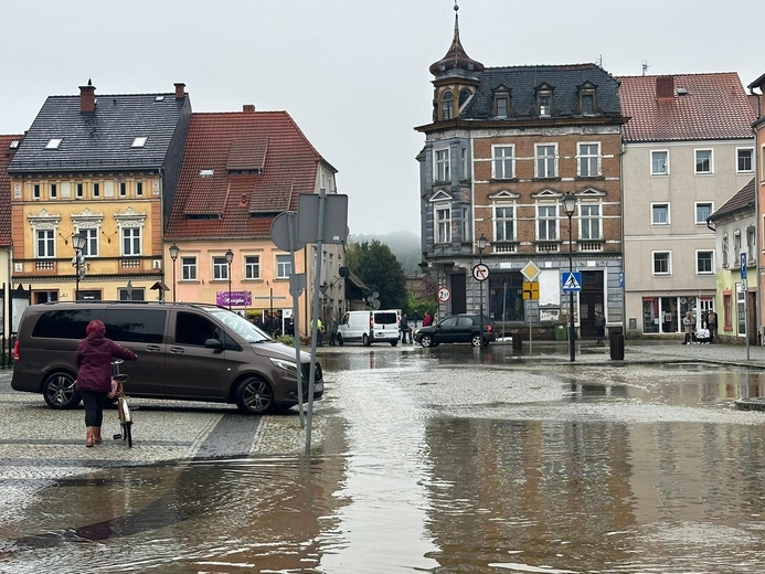 Wleń po powodzi