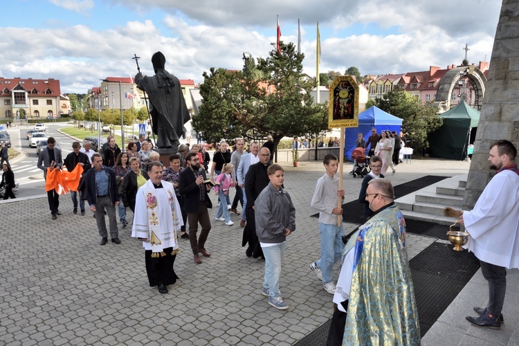 Rozpoczęcie odpustu w Limanowej