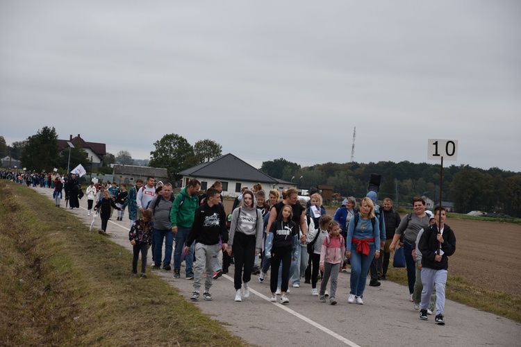 Pielgrzymka dzieci. W drodze do Rostkowa