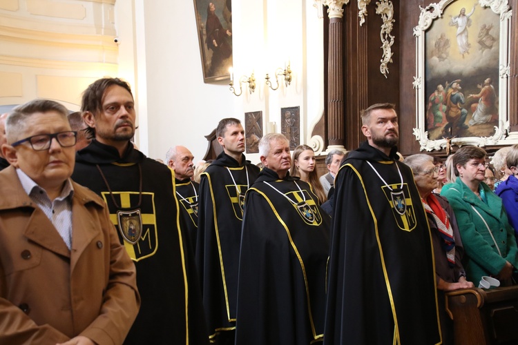 Płock. Obraz Jezusa Miłosiernego w kościele św. Jana Chrzciciela