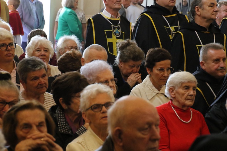 Płock. Obraz Jezusa Miłosiernego w kościele św. Jana Chrzciciela