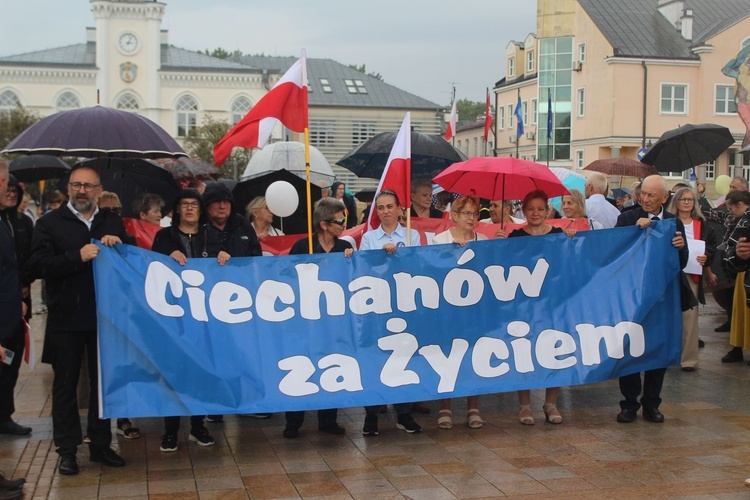 Ciechanów. Marsz dla Życia i Rodziny