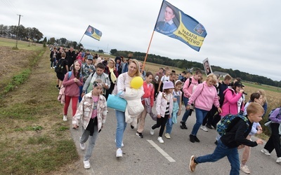 W pielgrzymce wzięło udział niemal 3500 dzieci.