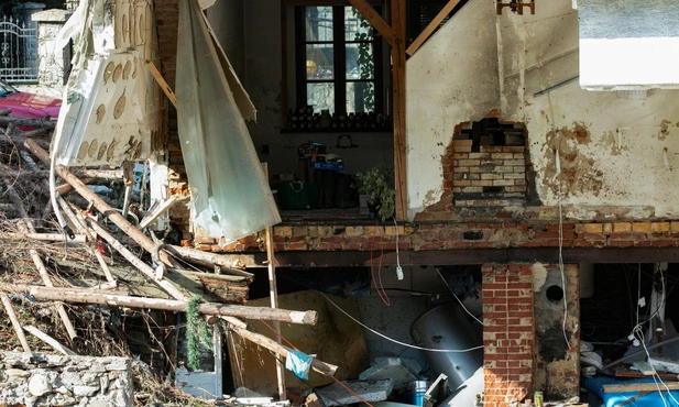 Po powodzi w Lądku Zdroju