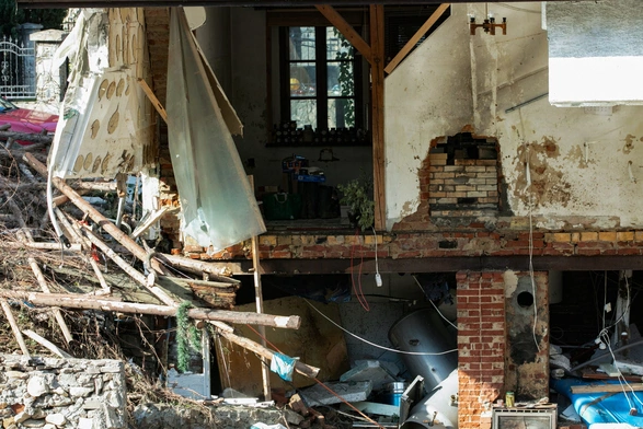 Po powodzi w Lądku Zdroju