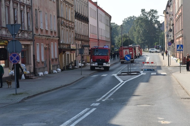 Przez Żagań przechodzi fala kulminacyjna