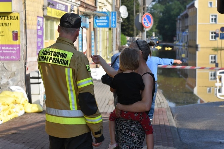 Przez Żagań przechodzi fala kulminacyjna