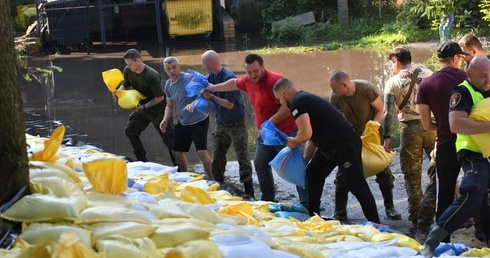 Przez Żagań przechodzi fala kulminacyjna