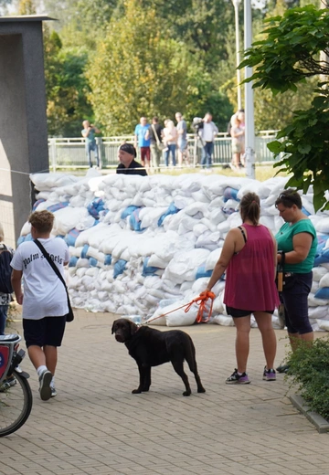 Obrona przed wodą we Wrocławiu-Stabłowicach