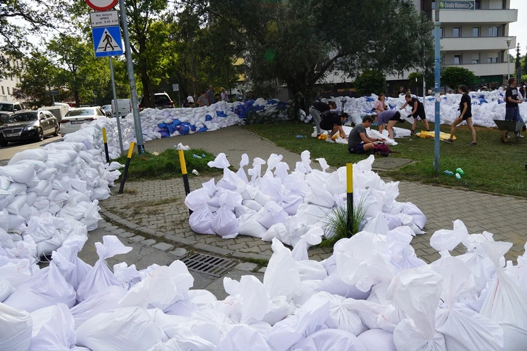 Obrona przed wodą we Wrocławiu-Stabłowicach
