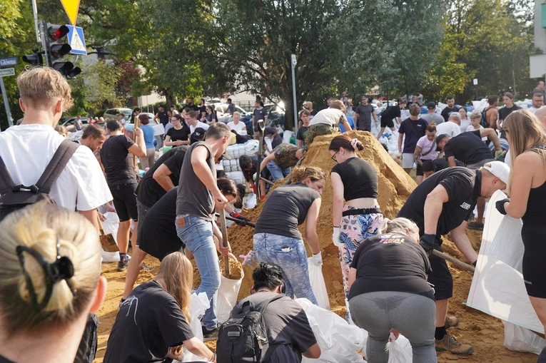 Obrona przed wodą we Wrocławiu-Stabłowicach