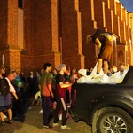 Ostrów Tumski przygotowuje się na falę powodziową