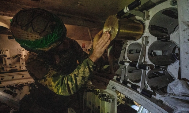 Ukraiński artylerzysta