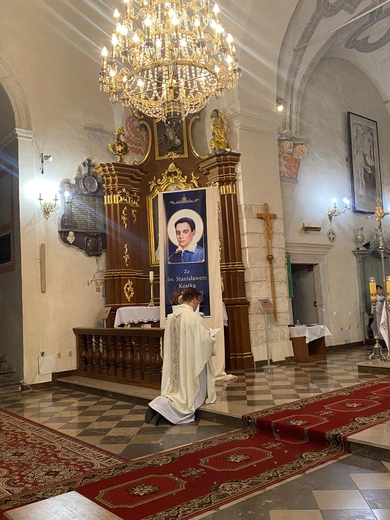 Młodzi spotkali się ze św. Stanisławem Kostką