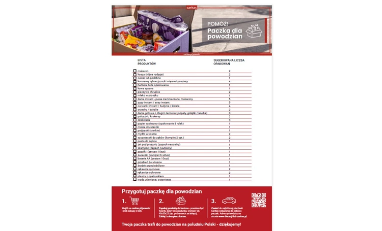 Możesz pomóc powodzianom