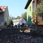 Branice-Zamek. Zniszczenia popowodziowe