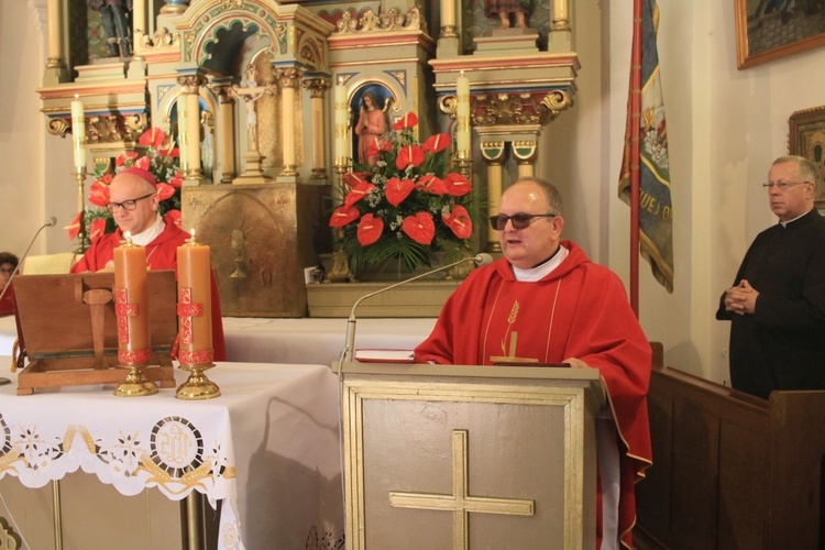 Poświęcenie kościoła św. Tekli w Wódce po remoncie