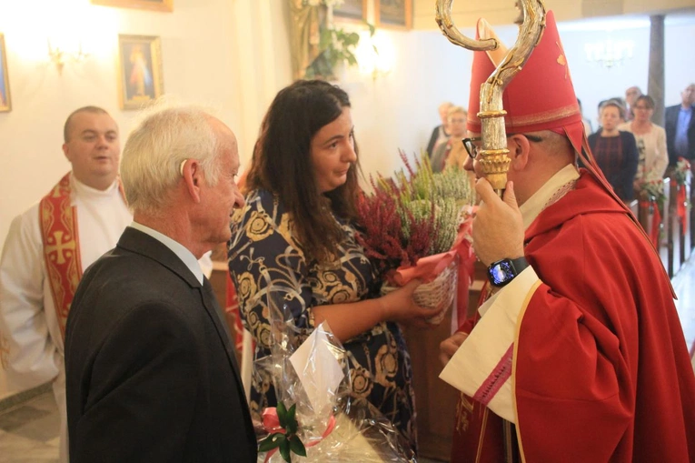 Poświęcenie kościoła św. Tekli w Wódce po remoncie