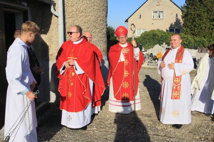 Poświęcenie kościoła św. Tekli w Wódce po remoncie