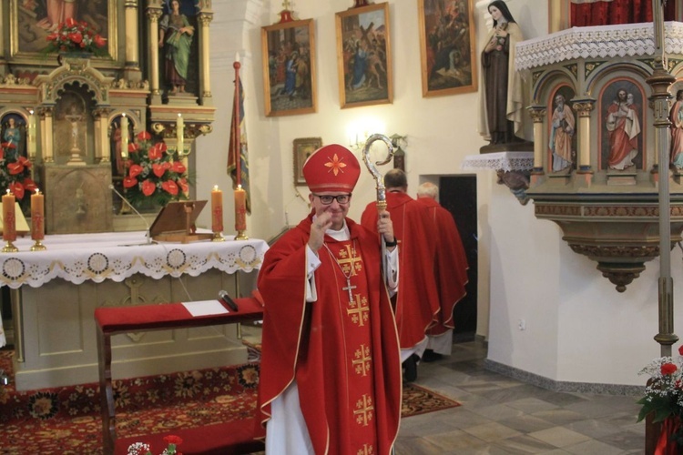 Poświęcenie kościoła św. Tekli w Wódce po remoncie