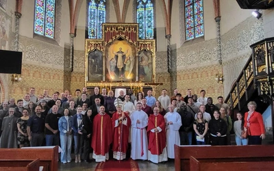 Amerykańscy żołnierze przy cudzie eucharystycznym