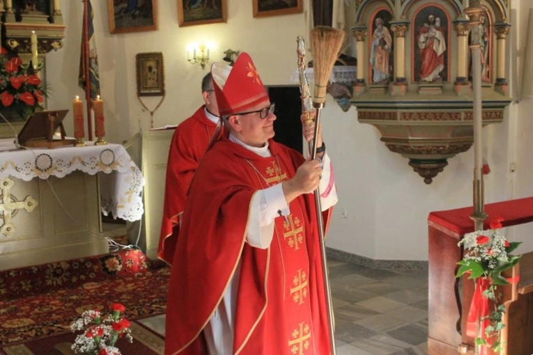 Poświęcenie kościoła św. Tekli w Wódce po remoncie