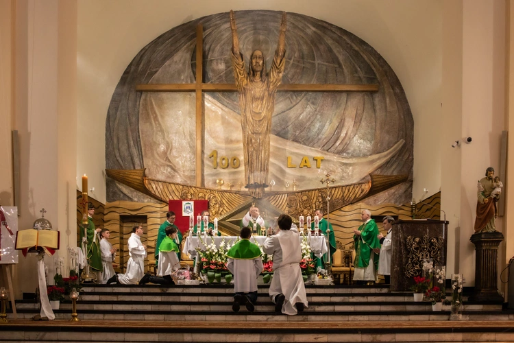 100. rocznica pierwszej Mszy św. u św. Stanisława BM