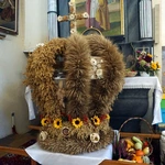 Korony żniwne i plony ziemi w Lubecku