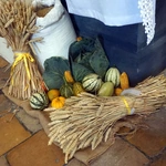 Korony żniwne i plony ziemi w Lubecku