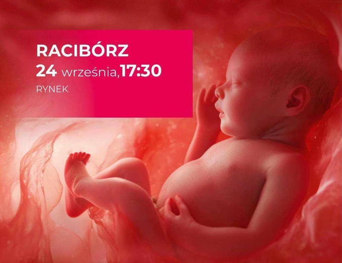 Jutro w Raciborzu publiczny Różaniec o zatrzymanie aborcji
