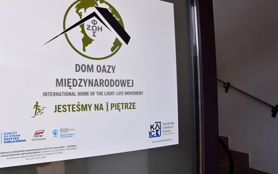 Dom Oazy Międzynarodowej otwarty