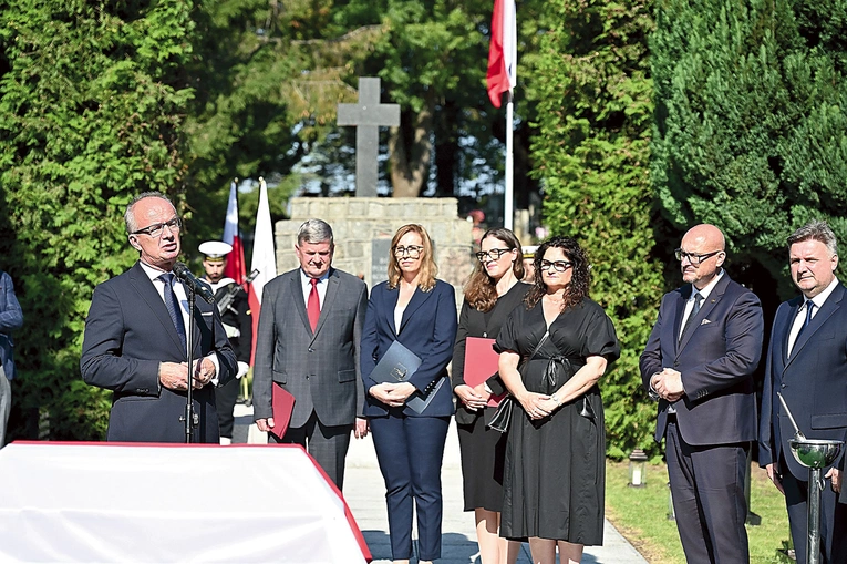 	Do uczestników przemawiał prof. Krzysztof Szwagrzyk z IPN.