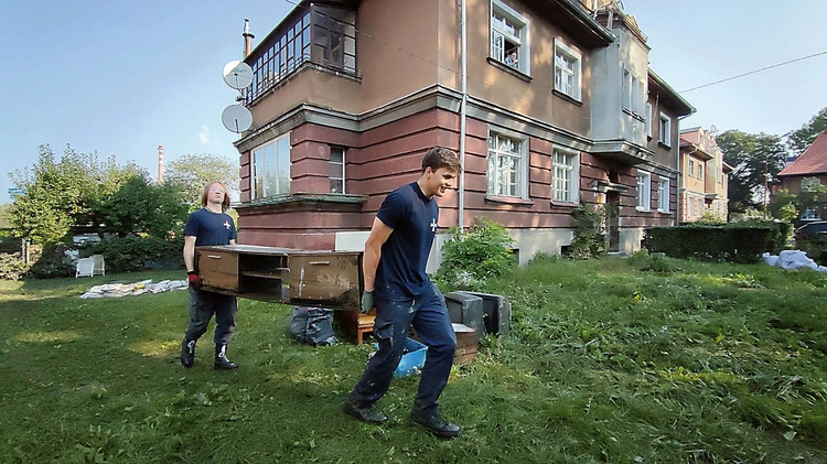 Skauci Europy przyjechali z całej Polski, by pomagać samotnym i chorym.