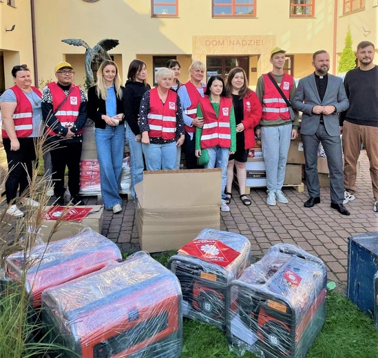 Caritas apeluje o sprzęt dla powodzian
