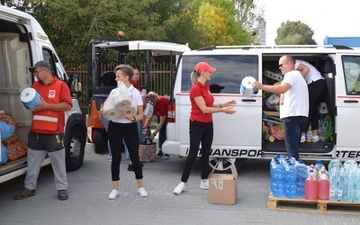 Pomoc Caritas Diecezji Sandomierskiej dla powodzian