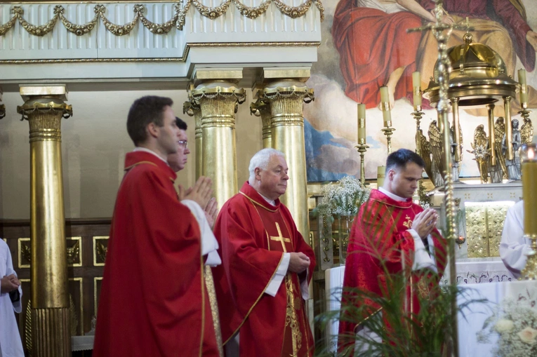 Pielgrzymka WSD w Sandomierzu do Zabawy