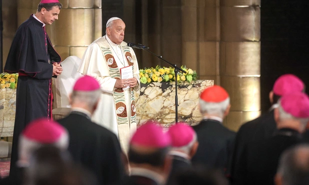 Podczas spotkania Franciszka z przedstawicielami belgijskiego Kościoła