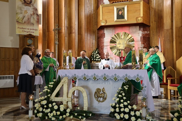 40-lecie parafii w Brzezinach Stojeszyńskich