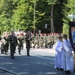 Pogrzeb żołnierza śp. Józefa Lewickiego ps. "Józef" w Szczyrku