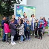 W Polanowie modlono się przy rondzie i stacji benzynowej.