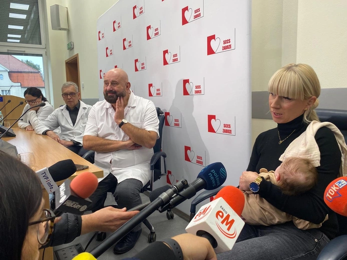 Zabrze. Przeszczepiono serce 7-tygodniowej dziewczynce